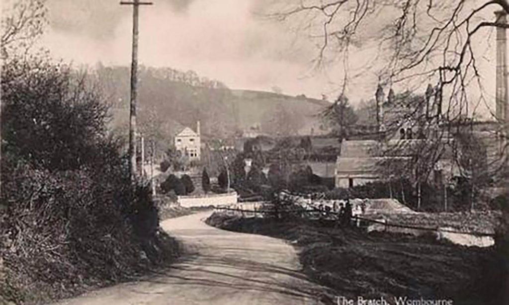 Old photo of Wombourne: The Bratch