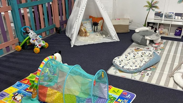 The play area at The Play Cafe, Wombourne